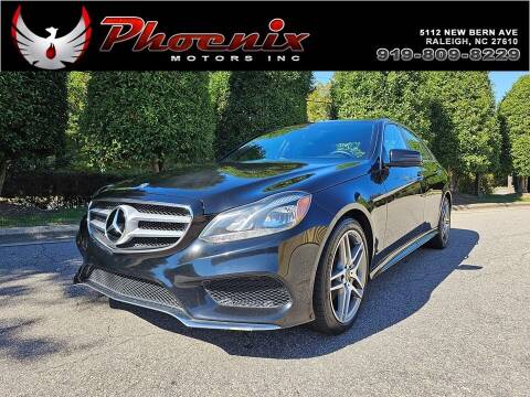 2016 Mercedes-Benz E-Class for sale at Phoenix Motors Inc in Raleigh NC