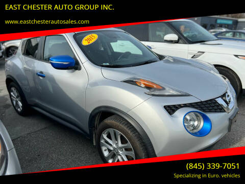 2015 Nissan JUKE for sale at EAST CHESTER AUTO GROUP INC. in Kingston NY