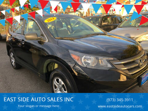 2014 Honda CR-V for sale at EAST SIDE AUTO SALES INC in Paterson NJ