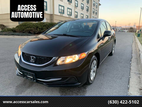 2013 Honda Civic for sale at ACCESS AUTOMOTIVE in Bensenville IL