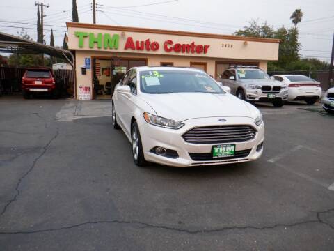 2013 Ford Fusion for sale at THM Auto Center in Sacramento CA
