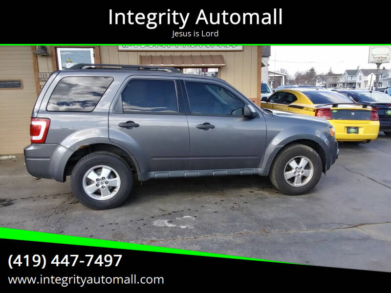 2011 Ford Escape for sale at Integrity Automall in Tiffin OH