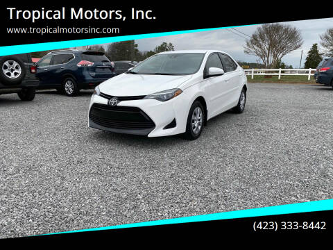 2018 Toyota Corolla for sale at Tropical Motors, Inc. in Riceville TN