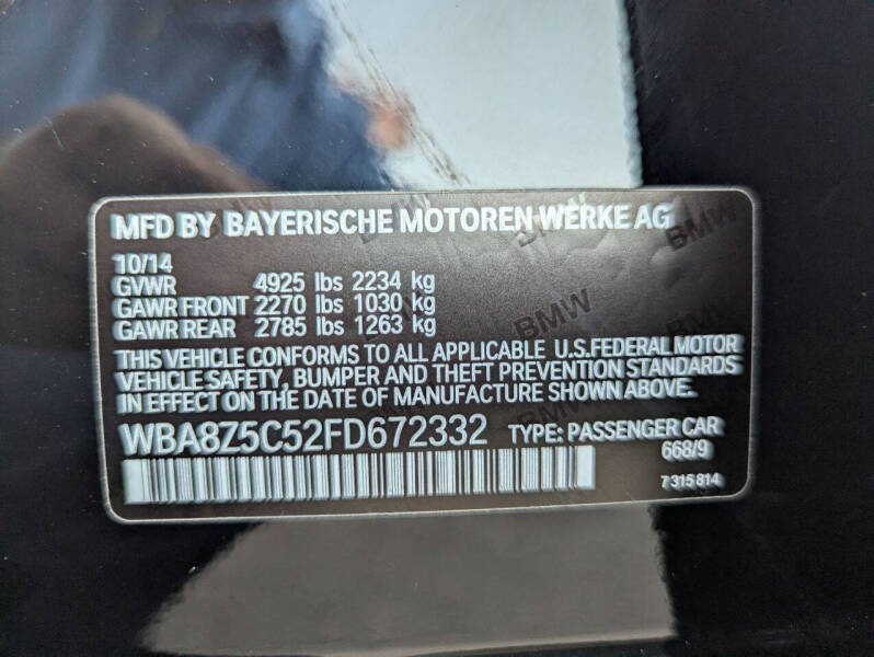 2015 BMW 3 Series 328i xDrive Gran Turismo