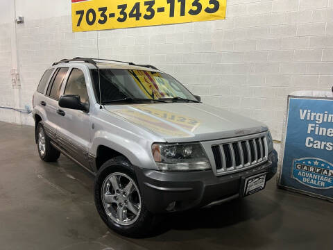 2004 Jeep Grand Cherokee for sale at Virginia Fine Cars in Chantilly VA