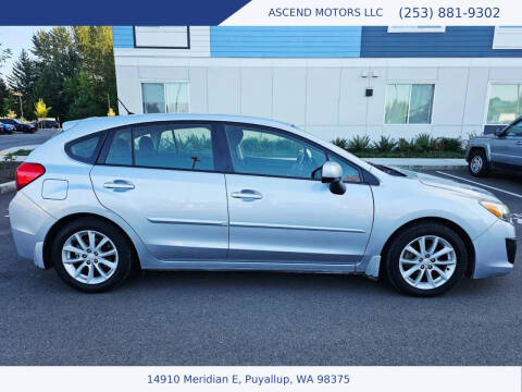 2012 Subaru Impreza 2.0i Premium