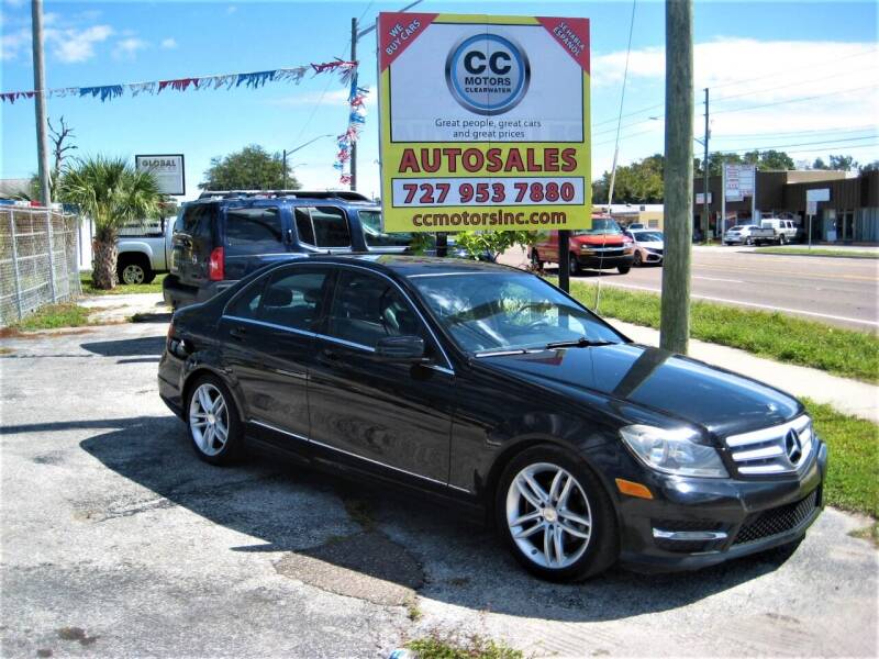 2013 Mercedes-Benz C-Class for sale at CC Motors in Clearwater FL