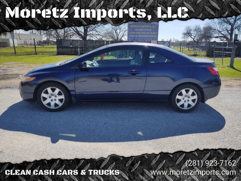 2008 Honda Civic for sale at Moretz Imports, LLC in Spring TX