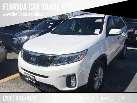 2014 Kia Sorento for sale at FLORIDA CAR TRADE LLC in Davie FL