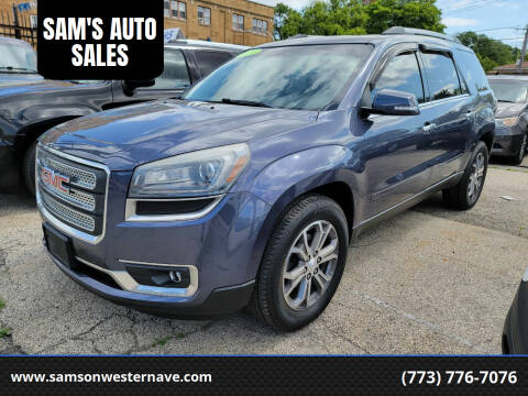 2014 GMC Acadia for sale at SAM'S AUTO SALES in Chicago IL