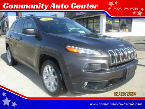 2016 Jeep Cherokee for sale at Community Auto Center in Jeffersonville IN