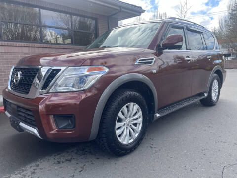 2017 Nissan Armada for sale at WEST COAST CAR SALES in Salem OR