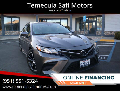 2019 Toyota Camry for sale at Temecula Safi Motors in Temecula CA