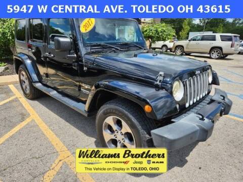 2017 Jeep Wrangler Unlimited for sale at Williams Brothers Pre-Owned Monroe in Monroe MI