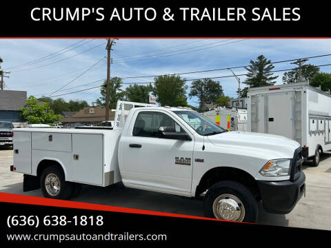2017 RAM 3500 for sale at CRUMP'S AUTO & TRAILER SALES in Crystal City MO