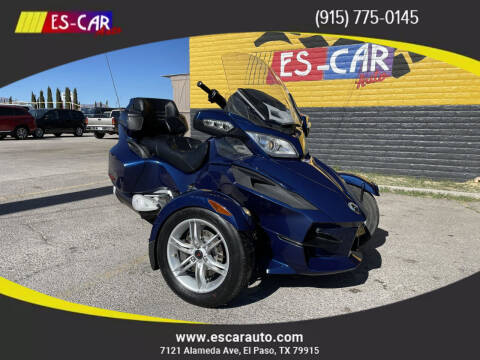 2010 Can-Am SPYDER for sale at Escar Auto - 9809 Montana Ave Lot in El Paso TX