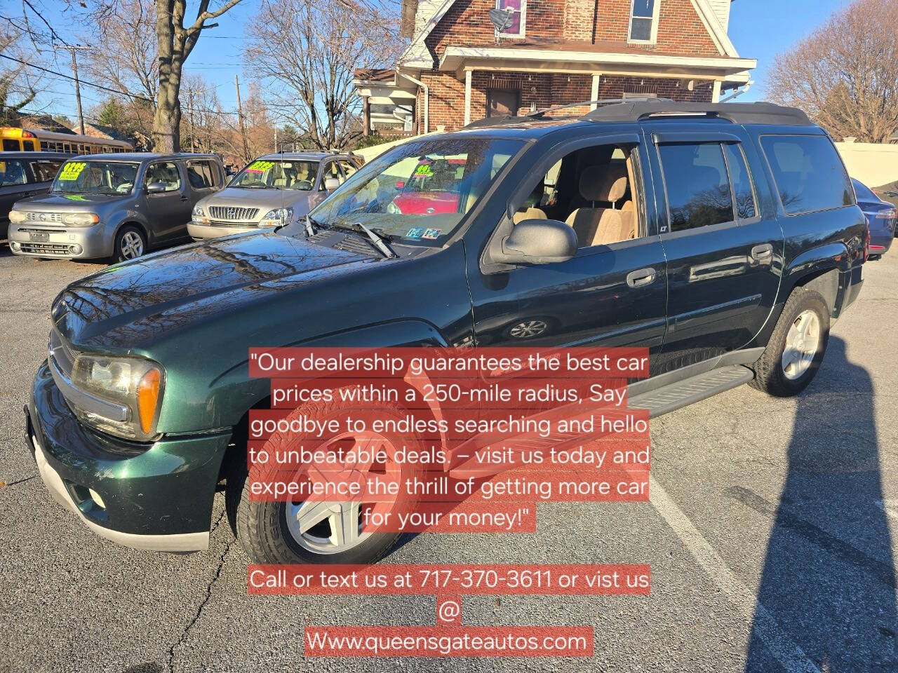 2003 Chevrolet TrailBlazer for sale at QUEENSGATE AUTO SALES in York, PA