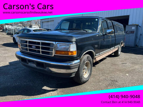 1996 Ford F-150 for sale at Carson's Cars in Milwaukee WI