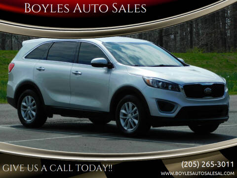 2017 Kia Sorento for sale at Boyles Auto Sales in Jasper AL
