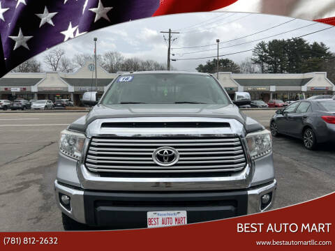 2016 Toyota Tundra for sale at Best Auto Mart in Weymouth MA