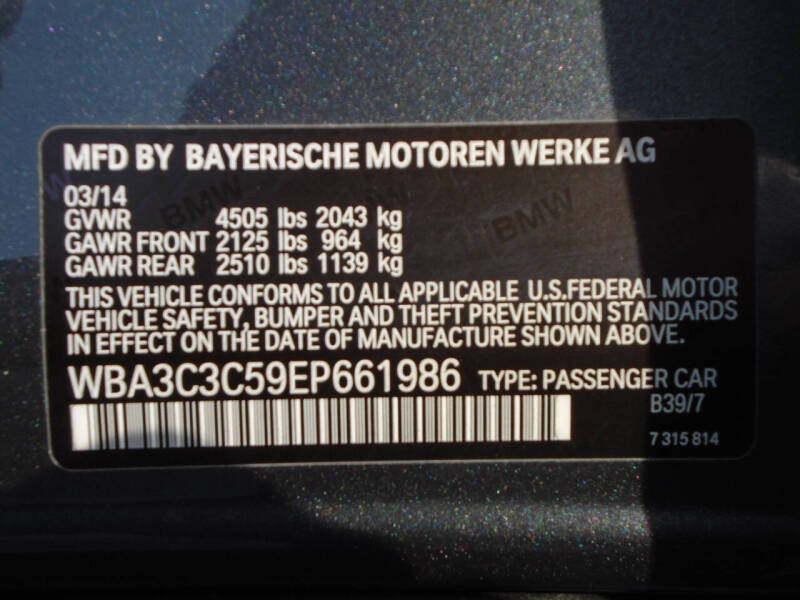 2014 BMW 3 Series 320i xDrive