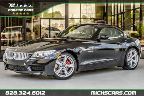 2015 BMW Z4 for sale at Mich's Foreign Cars in Hickory NC
