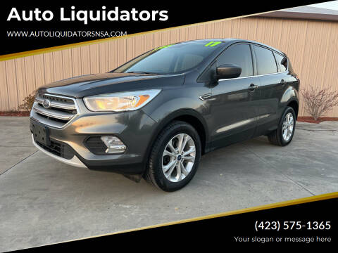 2017 Ford Escape for sale at Auto Liquidators in Bluff City TN