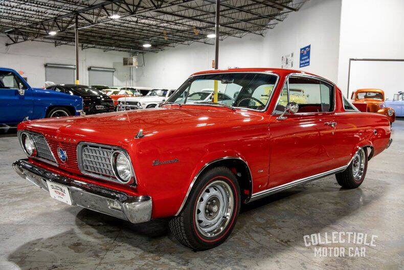 1966 Plymouth Barracuda for sale at Collectible Motor Car of Atlanta in Marietta GA