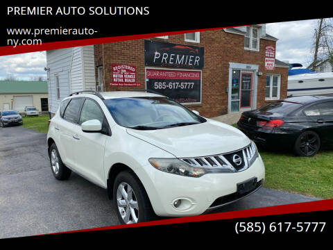 2009 Nissan Murano for sale at PREMIER AUTO SOLUTIONS in Spencerport NY