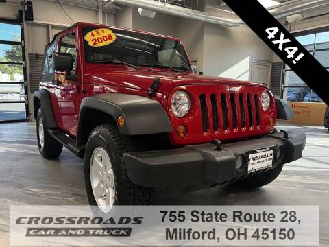 2008 Jeep Wrangler for sale at Crossroads Car & Truck in Milford OH