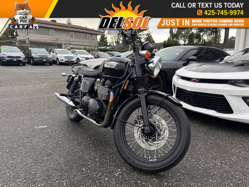 2015 Triumph Bonneville for sale at Del Sol Auto Sales in Everett WA