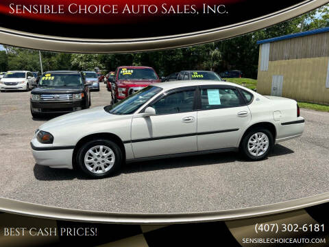 2004 Chevrolet Impala for sale at Sensible Choice Auto Sales, Inc. in Longwood FL