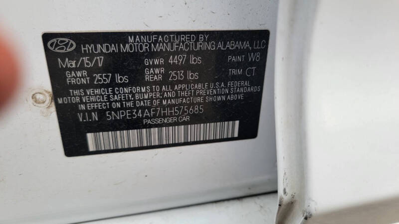 2017 Hyundai Sonata Limited