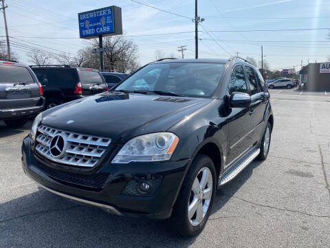 2010 Mercedes-Benz M-Class for sale at Brewster Used Cars in Anderson SC