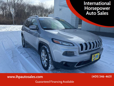 2014 Jeep Cherokee for sale at International Horsepower Auto Sales in Warwick RI