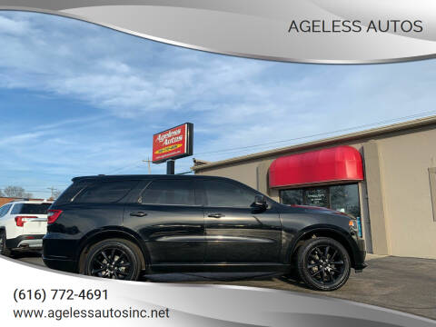 2018 Dodge Durango for sale at Ageless Autos in Zeeland MI
