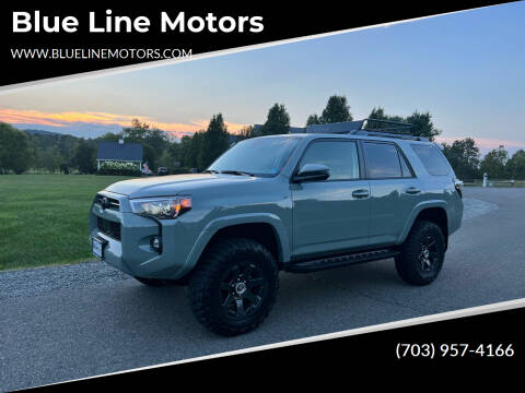 2022 Toyota 4Runner for sale at Blue Line Motors in Winchester VA