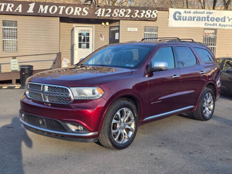 2017 Dodge Durango for sale at Ultra 1 Motors in Pittsburgh PA