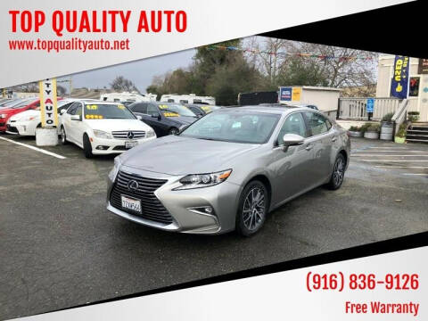 2017 Lexus ES 350 for sale at TOP QUALITY AUTO in Rancho Cordova CA