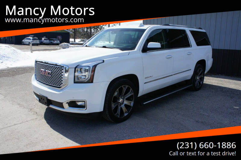 2015 GMC Yukon XL for sale at Mancy Motors in Mancelona MI