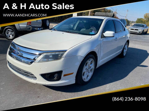 2011 Ford Fusion for sale at A & H Auto Sales in Greenville SC