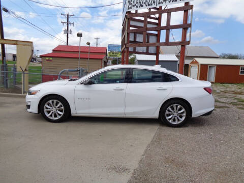 2020 Chevrolet Malibu for sale at L & L Sales in Mexia TX