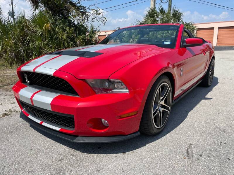 2010 Ford Shelby GT500 for sale at American Classics Autotrader LLC in Pompano Beach FL