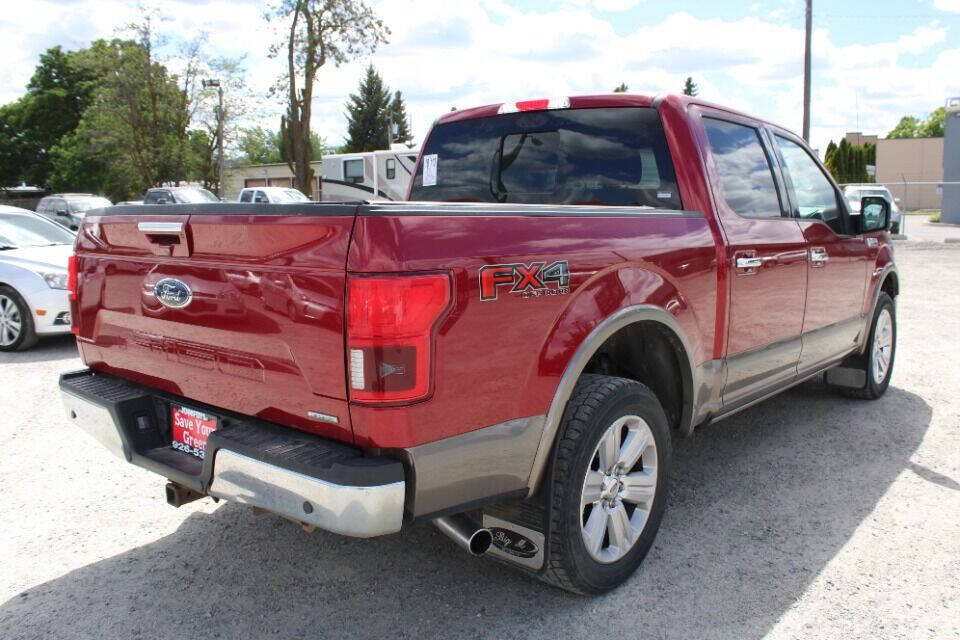 2018 Ford F-150 for sale at Jennifer's Auto Sales & Service in Spokane Valley, WA