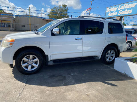 2012 Nissan Armada for sale at Bobby Lafleur Auto Sales in Lake Charles LA