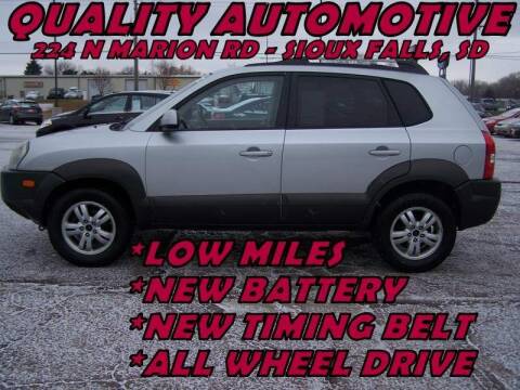 2007 Hyundai Tucson for sale at Quality Automotive in Sioux Falls SD