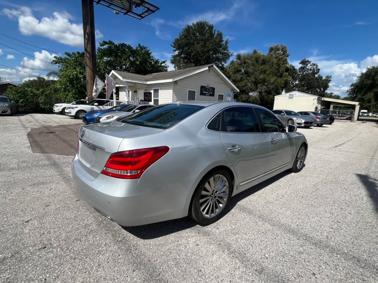 2015 Hyundai Equus for sale at Hobgood Auto Sales in Land O Lakes, FL