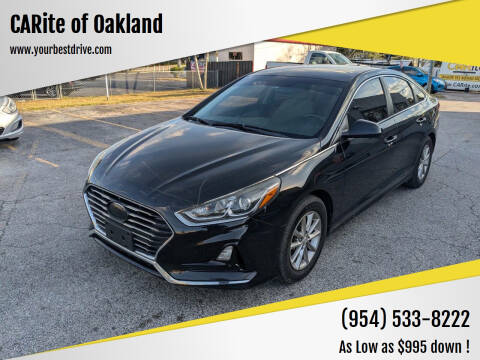 2019 Hyundai Sonata for sale at CARite of Oakland in Oakland Park FL