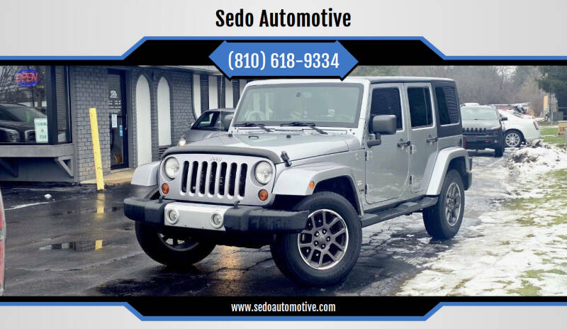 2013 Jeep Wrangler Unlimited for sale at Sedo Automotive in Davison MI