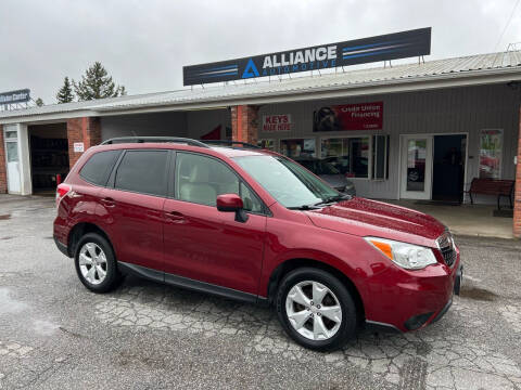 2015 Subaru Forester for sale at Alliance Automotive in Saint Albans VT